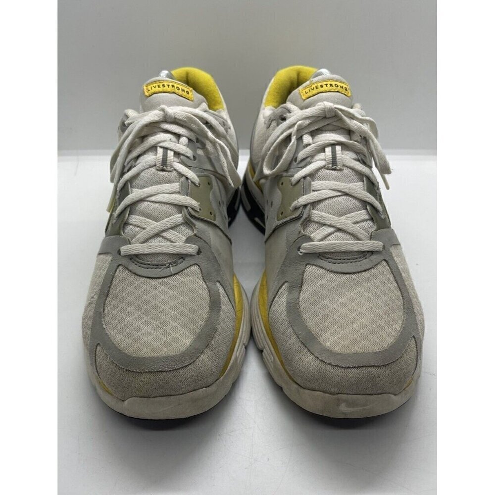 Nike Livestrong Running Shoes White Gray Synthetic Women's Size 10 390185-100 - Picture 2 of 9